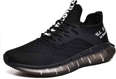 Chaussures de course pour hommes en tissu mesh, respirantes, légères et à la mode