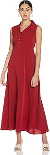 Robe décontractée en polyester avec une coupe ajustée à la taille et une jupe large de styleville.in. DIAYTAR COTE D'IVOIRE est une boutique en ligne qui se distingue par son engagement envers la satisfaction de ses clients. La boutique propose une garantie de satisfaction à 100% et un retour gratuit pour les produits qui ne conviennent pas. De plus, la boutique offre une possibilité de paiement en ligne sécurisé, ce qui garantit la confidentialité et la sécurité des transactions.