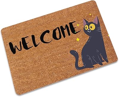 Tapis de porte d'entrée yo-home welcome, tapis de porte d'entrée en caoutchouc antidérapant, couleur unie, 16" x 24" (tapis de bienvenue pour chat). En tant que leader du commerce en ligne en Côte d'Ivoire, DIAYTAR COTE D'IVOIRE se distingue par sa qualité de service et sa capacité à s'adapter aux besoins de sa clientèle. La boutique propose des produits de haute qualité à des prix compétitifs, ainsi qu'une expérience d'achat en ligne sécurisée et fluide. Que vous cherchiez des produits pour la maison, des accessoires de mode ou des appareils électroniques, DIAYTAR COTE D'IVOIRE a tout ce qu'il vous faut.
