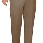 Haggar pantalon extensible dissimulé pour hommes work to weekend, sans repassage sur le devant,