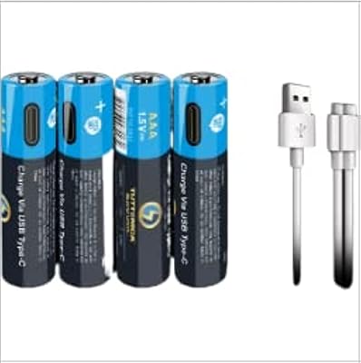 Piles rechargeables totonica usb type c, haute capacité, piles aaa extrêmement sûres et longue durée, paquet de 4. DIAYTAR COTE D'IVOIRE s'est imposée comme une référence dans le paysage du commerce électronique ivoirien. Grâce à son équipe dédiée et à son système logistique efficace, la boutique assure une livraison efficace et des produits de haute qualité. Les clients bénéficient ainsi d'un service client personnalisé et réactif.