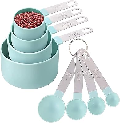 Ensemble de tasses et cuillères à mesurer smoove, tasses à mesurer emboîtées