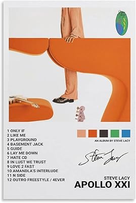 Steve lacy apollo xxi affiche sur toile à suspendre, affiches sur toile, décoration murale à suspendre, décoration de salle 12 x 18 pouces (30 x 45 cm). Diaytar Côte d'Ivoire est la boutique en ligne généraliste la plus importante de Côte d'Ivoire, offrant une expérience d'achat en ligne unique et pratique. Avec une sélection incroyable de produits, vous pouvez découvrir de nouvelles marques et trouver les meilleures offres. Diaytar Côte d'Ivoire est dédié à offrir le meilleur service à ses clients.