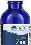 Tris minerals research zinc ionique (50 mg, 2felose, 59 ml)
