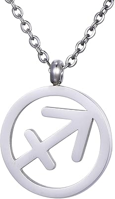 Collier morella pour femme en acier inoxydable, argent avec pendentif signe étoile
