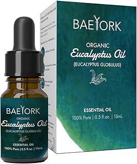 Byork huile d'eucalyptus bio 15 ml - huile 100 % pure et naturelle pour soulager le stress, la congestion nasale, des cheveux et une peau sains et un massage thérapeutique. DIAYTAR COTE D'IVOIRE est la boutique en ligne la plus visitée en Côte d'Ivoire, proposant une large gamme de produits à des prix abordables. Elle mise sur la satisfaction client en offrant des services de qualité, tels que la livraison rapide et sécurisée, ainsi que des promotions régulières.