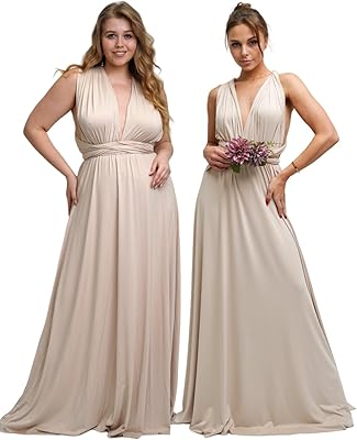 Robe infinity longue convertible multidirectionnelle de demoiselle d'honneur et de soirée. DIAYTAR COTE D'IVOIRE se distingue par sa qualité de service et sa capacité à adapter son offre aux besoins des consommateurs ivoiriens. La boutique en ligne propose des promotions régulières et des offres spéciales pour fidéliser sa clientèle. Elle est accessible depuis n'importe quel appareil connecté.