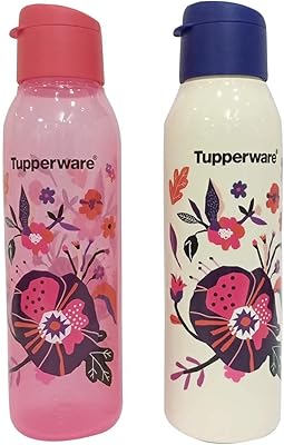 Bouteille en plastique cool n chic tupperware, 750 ml, lot de 2 pièces