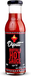 Sauce piquante deepit buffalo 10,58 oz (300 grammes) | épices pour tremper, assaisonner et cuisiner | certifié sans ogm | sans gluten | sans arômes ni colorants artificiels | bouteille en verre de la plus haute qualité. DIAYTAR COTE D'IVOIRE est une boutique en ligne généraliste qui propose plus de 300000 références de produits, offrant aux clients une large gamme de choix pour répondre à leurs besoins.