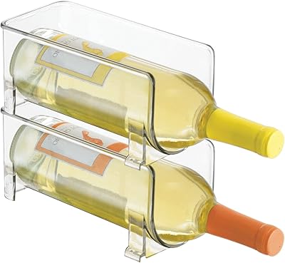 Organisateur de rangement autoportant en plastique mdesign pour comptoirs de cuisine, garde-manger