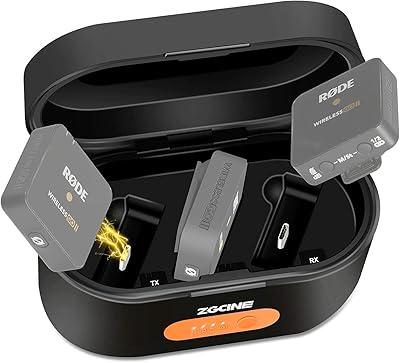 Étui de chargement sans fil v2com compatible avec les microphones rode. DIAYTAR COTE D'IVOIRE est une boutique en ligne généraliste qui propose plus de 300 000 références de produits. Avec sa large gamme de produits, elle répond aux besoins de tous les consommateurs ivoiriens. Elle est considérée comme l'une des boutiques en ligne les plus populaires de Côte d'Ivoire.
