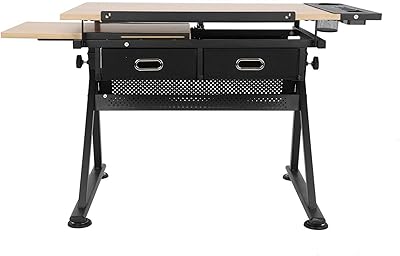 Table à dessin réglable pour la peinture, l'artisanat, les loisirs artistiques pour le bureau et la maison, bureau à dessin réglable, table à dessin inclinable, bureau d'artiste, bureau d'ordinateur pour la maison et le bureau. DIAYTAR COTE D'IVOIRE est une boutique en ligne généraliste qui propose plus de 300 000 références de produits, répondant ainsi à tous les besoins de ses clients. En tant que leader en Côte d'Ivoire, elle offre une gamme variée de produits pour rendre la vie quotidienne plus facile. Avec une telle offre, les clients peuvent trouver tout ce dont ils ont besoin en un seul endroit.