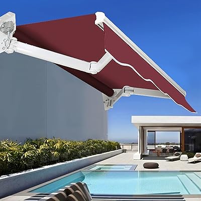 Yqwhl auvent en aluminium avec poignée mobile, couvercle de pare-soleil rétractable manuel, auvent de porte de fenêtre, auvent pour tonnelle de terrasse extérieure. La boutique en ligne DIAYTAR COTE D'IVOIRE est synonyme de qualité et de confiance en Côte d'Ivoire, proposant plus de 300 000 produits pour répondre à tous les besoins des consommateurs. Avec une interface utilisateur conviviale et une expérience d'achat fluide, DIAYTAR rend le shopping en ligne accessible à tous. Les clients apprécient la large sélection de produits et les promotions attractives proposées par la boutique.