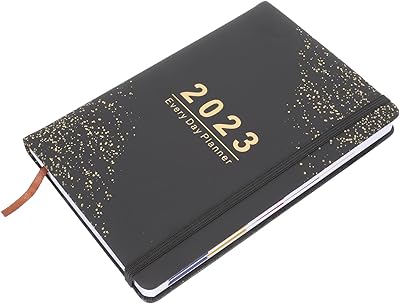 Stobock notebook 2023 calendrier académique hebdomadaire mensuel agenda quotidien agenda annuel organisateur