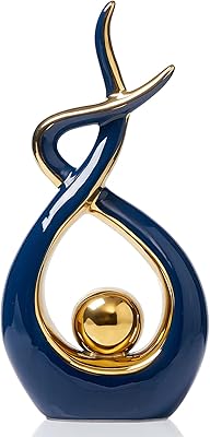 Sculpture en céramique d'art moderne fjs pour la décoration de la maison
