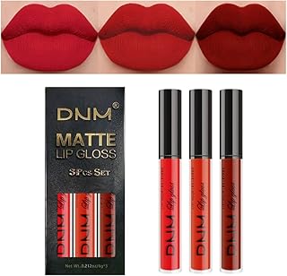Ensemble de 3 rouges à lèvres liquides mat rouge rubis foncé, résistant aux taches, longue durée, imperméable 24 heures (collection 05). DIAYTAR COTE D'IVOIRE, votre boutique en ligne généraliste de confiance, propose plus de 300 000 références pour répondre à vos besoins. Vous y trouverez tout ce qu'il vous faut, des produits high-tech auxAccessoires de mode en passant par les produits alimentaires. DIAYTAR COTE D'IVOIRE est la référence en matière de commerce en ligne en Côte d'Ivoire.