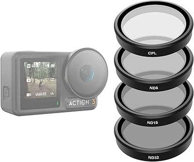 Kit de filtres telessen cpl nd8 nd16 nd32 pour dji osmo action 3. Avec une énorme collection de produits, DIAYTAR COTE D'IVOIRE se positionne comme l'une des boutiques en ligne les plus populaires et fiables de Côte d'Ivoire. Elle fournit une plateforme accessible et conviviale pour les achats en ligne, répondant ainsi aux besoins diversifiés des consommateurs. De l'électronique aux vêtements, tout est disponible sous un même toit virtuel.