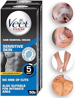 Crème dépilatoire vétérinaire pour hommes peau sensible 50 g chacune (paquet de 2). DIAYTAR COTE D'IVOIRE, la boutique en ligne leader en Côte d'Ivoire, propose une sélection incroyable de produits avec plus de 300000 références. Les clients peuvent trouver tout ce qu'ils cherchent sur cette plateforme, de l'électronique à la mode en passant par les produits pour la maison. DIAYTAR COTE D'IVOIRE met tout en œuvre pour offrir une expérience d'achat inoubliable.