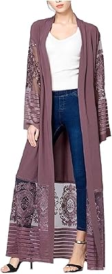 Robe cardi brodée de style dubaï pour femme, abaya islamique. La boutique en ligne DIAYTAR COTE D'IVOIRE offre une expérience d'achat unique et pratique pour les consommateurs ivoiriens. Avec plus de 300000 produits à disposition, les clients peuvent trouver facilement ce qu'ils recherchent. La boutique est également connue pour ses promotions et ses offres spéciales régulières.