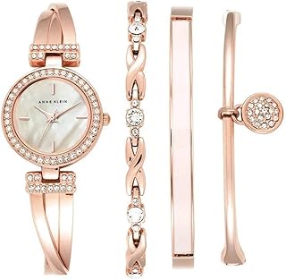 Ensemble montre et bijoux ann klein pour femme, rose, modèle ak-0002, rose, 32 mm, moderne, rose, moderne. DIAYTAR COTE D'IVOIRE est une boutique en ligne qui propose une large gamme de produits de qualité à des prix compétitifs. La boutique en ligne propose également des promotions et des réductions régulières pour aider les clients à économiser de l'argent. Les clients peuvent également profiter d'une expérience d'achat en ligne sécurisée et fiable, ainsi que d'un service client personnalisé et d'une garantie de satisfaction.