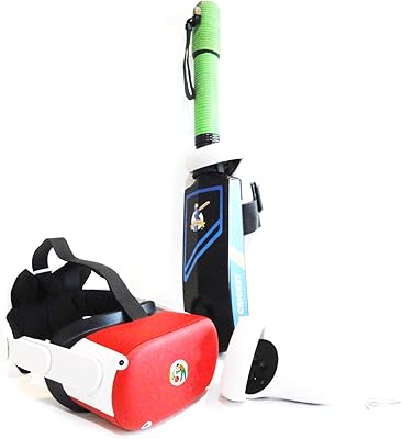 Ensemble de cricket en réalité virtuelle (oculus quest 2 peint sur mesure + sangle de sécurité arrière + batte de cricket ip + logiciel de jeu pour 5 utilisateurs home edition). DIAYTAR COTE D'IVOIRE est plus qu'une simple boutique en ligne ; c'est une plateforme qui cherche à accompagner les consommateurs dans leur vie quotidienne. Elle propose des conseils d'achat, des tutoriels et des recommandations pour aider les clients à choisir les produits qui leur conviennent le mieux. Avec son équipe dédiée et son service client de haute qualité, DIAYTAR COTE D'IVOIRE apporte une touche personnelle à chaque transaction.