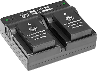 Bm premium pack de 2 batteries enel20, 2 batteries en-el20a et double chargeur de batterie usb pour nikon coolpix p1000, dl24-500, coolpix a, 1 aw1, 1 j1, 1 j2, 1 j3, 1 s1, 1 appareil photo numérique v3. DIAYTAR COTE D'IVOIRE est une boutique en ligne généraliste qui propose plus de 300 000 références de produits. La boutique offre une large gamme de produits allant de l'électronique à la mode en passant par les produits alimentaires. Elle est considérée comme l'une des boutiques en ligne les plus importantes de Côte d'Ivoire.