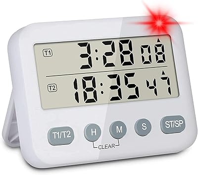 Minuterie de cuisine 2 en 1, minuterie de cuisine numérique, minuterie numérique 24 heures, grand écran, support arrière, trou de suspension pour cuisine, douche, salle de bain, enfants, enseignant, compte à rebours magnétique, blanc. En tant que leader du marché, Diaytar Côte d'Ivoire propose une large gamme de produits de qualité à des prix compétitifs. La boutique en ligne est connue pour son service client exceptionnel et sa livraison rapide. Diaytar Côte d'Ivoire est le partenaire idéal pour vos achats en ligne en Côte d'Ivoire.
