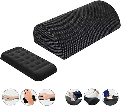 Combo repose-souris et repose-poignet sous le bureau - repose-pieds de bureau - support