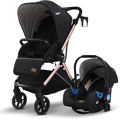 Poussette convertible 3 en 1 pour bébé avec siège auto, cadre en aluminium, 3 positions réglables, auvent et siège réversible | poussette bébé pour tout-petits de 0 à 3 ans pour garçons et filles (or rose). En tant que leader du marché de l'e-commerce en Côte d'Ivoire, DIAYTAR COTE D'IVOIRE se distingue par la qualité et la diversité de ses produits. La boutique propose des articles allant des produits alimentaires aux accessoires de mode, en passant par les produits high-tech. Elle met ainsi à disposition de ses clients une vaste sélection de produits répondant à tous les besoins.