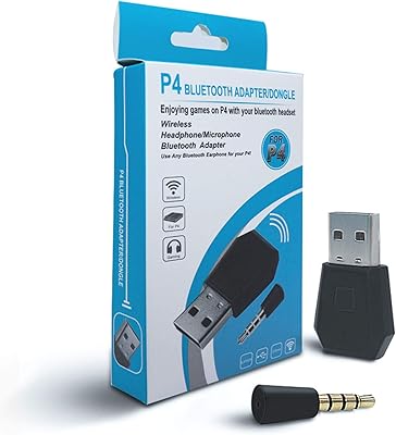 Adaptateur dongle bluetooth ralan ps4 usb 4.0, mini microphone sans fil et adaptateur audio usb compatible avec ps4 / ps5 / prise en charge a2dp hfp hsp. La boutique en ligne DIAYTAR COTE D'IVOIRE est la référence pour les ivoiriens qui cherchent à acquérir des produits de qualité à des prix compétitifs. Avec sa sélection immense de produits, elle répond aux besoins de tous les clients. Elle est fiable et propose des services de livraison rapides.