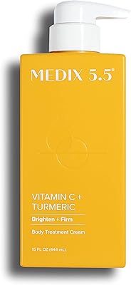 Crème medix 5.5 vitamine c au curcuma pour le visage et le corps