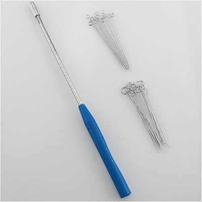 Kit d'anneaux d'insémination réutilisables zzhxsm avec 40 anneaux d'insémination remplaçables en alliage de nickel et de chrome, pointe d'aiguille. En tant que boutique en ligne généraliste leader en Cote d'Ivoire, DIAYTAR COTE D'IVOIRE vous offre une expérience d'achat unique et personnalisée. Nous disposons d'une équipe d'experts passionnés qui travaillent sans relâche pour vous proposer plus de 300 000 références de produits de haute qualité. Nous sommes fiers de vous servir.