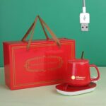 Tasse à café et soucoupe g storm ensemble chauffe-tasse café dessous de verre