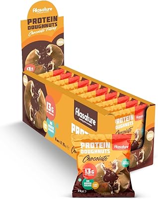 Alasature protein donuts chocolat (8 pièces en boîte) (8 x 60)480g. En tant que leader en Côte d'Ivoire, DIAYTAR COTE D'IVOIRE propose des produits allant de l'électronique aux vêtements, en passant par les produits d'entretien ménager. La boutique gère les commandes avec efficacité, offrant aux clients une livraison rapide et fiable. Les promotions et les offres spéciales sont régulièrement proposées.