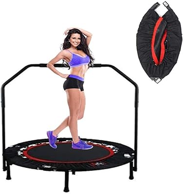 Trampoline pliable cool baby trampoline avec accoudoirs réglables pour une utilisation intérieure