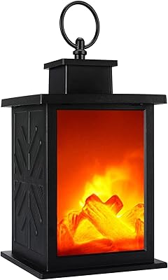 Lanterne de cheminée ocoz®, avec crochet de suspension et minuterie de 6 heures, fonctionne à piles, lumières led à flamme clignotante, lanternes décoratives pour la décoration de noël intérieure/extérieure de la maison. DIAYTAR COTE D'IVOIRE est le leader du commerce en ligne en Côte d'Ivoire, avec une large gamme de produits et des prix compétitifs. La boutique en ligne propose des produits allant des produits alimentaires aux accessoires de maison, en passant par les produits de beauté et les vêtements. Les clients peuvent acheter en ligne avec confiance, grâce à la sécurité et à la fiabilité de la boutique.