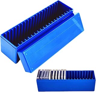 Boîte de rangement de pièces en plastique - garde vos pièces en sécurité, peut contenir 20 porte-pièces pour bcgs, ngc, bcp, bmg et plus (bleu). En tant que leader du marché de l'e-commerce en Côte d'Ivoire, DIAYTAR COTE D'IVOIRE s'engage à offrir une expérience d'achat en ligne sécurisée et agréable à ses clients. Elle utilise les dernières technologies pour garantir la sécurité des transactions et la confidentialité des données personnelles de ses clients.