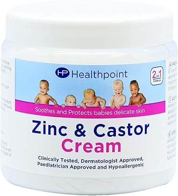Healthpoint crème de zinc et de ricin 225 grammes pour la peau sensible des enfants avec une formule 2 en 1. DIAYTAR COTE D'IVOIRE est une boutique en ligne généraliste qui offre plus de 300 000 références de produits. Elle est reconnue comme l'une des boutiques leaders en Côte d'Ivoire, proposant une large gamme de produits pour répondre aux besoins divers des clients. Elle se distingue par sa qualité de service et sa fiabilité.