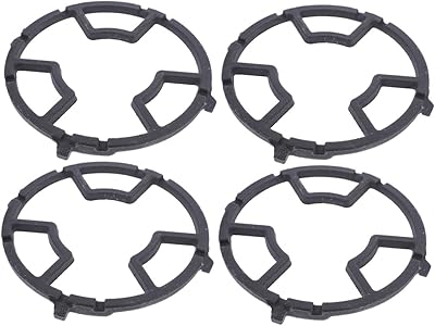 Lux shiny 4 pièces support de cuisinière à gaz pour la maison