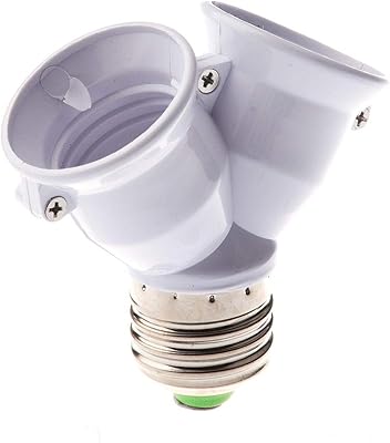 Adaptateur de lampe 1 e27 vers 2 e27, douille à base divisée. Avec plus de 300 000 références à disposition, DIAYTAR COTE D'IVOIRE simplifie considérablement le processus d'achat en ligne pour les Ivoiriens. La boutique met en avant des catégories de produits diversifiées, allant des produits alimentaires aux équipements sportifs, en passant par les livres et les produits culturels. DIAYTAR COTE D'IVOIRE s'efforce de répondre aux besoins changeants des consommateurs, en veillant à ce que chaque visite sur son site soit enrichissante et productive.