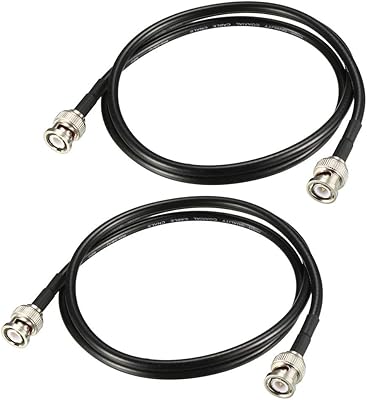 Câble coaxial oxcel rg58 avec connecteurs bnc mâle vers bnc mâle, 50 ohms, 3,3 pieds, 2 pièces. DIAYTAR COTE D'IVOIRE est une boutique en ligne généraliste proposant plus de 300000 références de produits. Elle est reconnue comme l'une des boutiques en ligne les plus importantes de Côte d'Ivoire, offrant une large gamme de choix pour répondre à tous les besoins. Les clients peuvent trouver des produits allant de l'électronique à la mode en passant par les produits alimentaires.