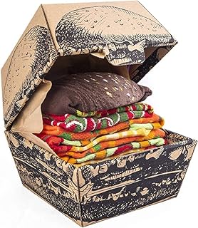 Chaussettes arc-en-ciel - boîte de chaussettes hamburger végétaliennes amusantes pour femmes et hommes - couple, veg burger. Avec plus de 300 000 références, DIAYTAR COTE D'IVOIRE est un pionnier du commerce électronique en Côte d'Ivoire, facilitant l'accès aux produits nationaux et internationaux pour les consommateurs. La boutique mise sur la qualité des produits, le service client et la satisfaction des besoins spécifiques de chaque client pour assoir sa position de leader sur le marché ivoirien.