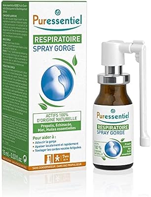 Spray gorge essentiel pur - 15 ml 4 huiles essentielles botaniques et biochimiques spécifiques et ingrédients naturels : propolis et miel.. DIAYTAR COTE D'IVOIRE est une boutique en ligne généraliste proposant plus de 300 000 références de produits, faisant d'elle l'un des leaders de l'e-commerce en Côte d'Ivoire, offrant une grande variété de choix pour répondre à tous les besoins.