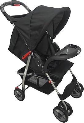 Poussette moon basic - facile à plier d'une seule main - équipement de voyage pour nouveau-nés, nourrissons et tout-petits - double plateau, panier, repose-jambes et siège inclinable - 0 mois et plus (jusqu'à 24 kg) - noir. DIAYTAR COTE D'IVOIRE est une boutique en ligne qui propose une grande variété de produits pour les consommateurs ivoiriens. Avec une sélection de plus de 300000 références, les clients peuvent trouver des produits pour répondre à leurs besoins quotidiens. La boutique est connue pour son service client de haute qualité et sa politique de retour flexible.