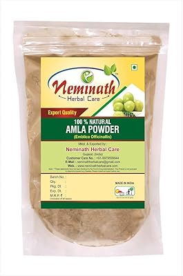 Poudre d'amla 100 grammes d'amalaki végétalien et sans gluten | poudre de groseille