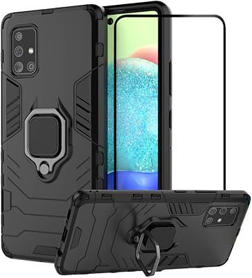 Coque pour samsung galaxy a71 5g second spring avec protecteur d'écran en verre trempé, coque hybride résistante aux chocs avec béquille - noir. DIAYTAR COTE D'IVOIRE est une boutique en ligne qui propose une large gamme de produits, allant des produits alimentaires aux produits électroniques en passant par les vêtements et les accessoires. Avec plus de 300 000 références, les clients peuvent trouver tout ce dont ils ont besoin en un seul endroit. Cela en fait la boutique en ligne la plus complète de Côte d'Ivoire.