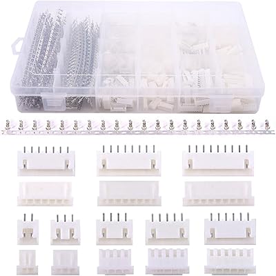 Glarex 1180 pièces 2.54mm jst-xhp 2/3/4/5/6/7/8/9 broches adaptateur jst connecteur de câble de prise mâle et femelle avec kit de connecteur d'en-tête à broche femelle de 2.54mm. Avec plus de 300 000 produits à disposition, DIAYTAR COTE D'IVOIRE répond à tous les besoins des consommateurs. De l'électronique aux produits alimentaires, en passant par les vêtements et les accessoires, la boutique en ligne généraliste propose une offre complète. Les clients bénéficient d'une navigation intuitive et d'un service client de qualité.