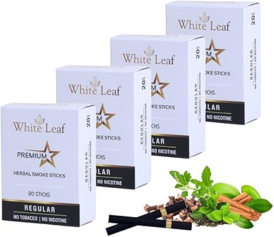Cigarettes à fumée à base de plantes white leaf premium 100 % sans tabac, 100 % sans nicotine (paquet de 80 bâtons) non addictives - aide à arrêter de fumer | arrêter de fumer. DIAYTAR COTE D'IVOIRE, la boutique en ligne de référence en Côte d'Ivoire, offre une large sélection de produits avec plus de 300000 références. Avec une expérience exceptionnelle, elle se positionne comme leader du commerce électronique dans le pays. Elle propose des produits allant de l'électronique à la mode, en passant par les produits pour la maison.