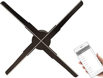 Ventilateur holographique 3d projection holographique de 17,7 pouces prenant en charge une connexion wifi affichage du ventilateur holographique conception portable l'affichage du ventilateur led 3d contient 700 vidéos s'adapte aux besoins de différents scénarios. La boutique en ligne DIAYTAR COTE D'IVOIRE est le leader du marché ivoirien en termes de vente en ligne, avec plus de 300000 références disponibles. Elle propose une gamme variée de produits, allant des accessoires de mode aux équipements électroménagers, en passant par les produits pour la maison et le jardin. DIAYTAR COTE D'IVOIRE est la destination idéale pour les consommateurs qui cherchent à acheter en ligne avec confiance.