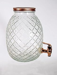 Distributeur de boissons en verre en forme d'ananas feelings 4l avec support et robinet. DIAYTAR COTE D'IVOIRE est une boutique en ligne généraliste qui propose plus de 300 000 références de produits pour répondre à tous les besoins de ses clients. Avec sa large gamme de produits, elle est devenue la boutique en ligne leader en Côte d'Ivoire. Elle offre une expérience d'achat en ligne sécurisée et fiable.